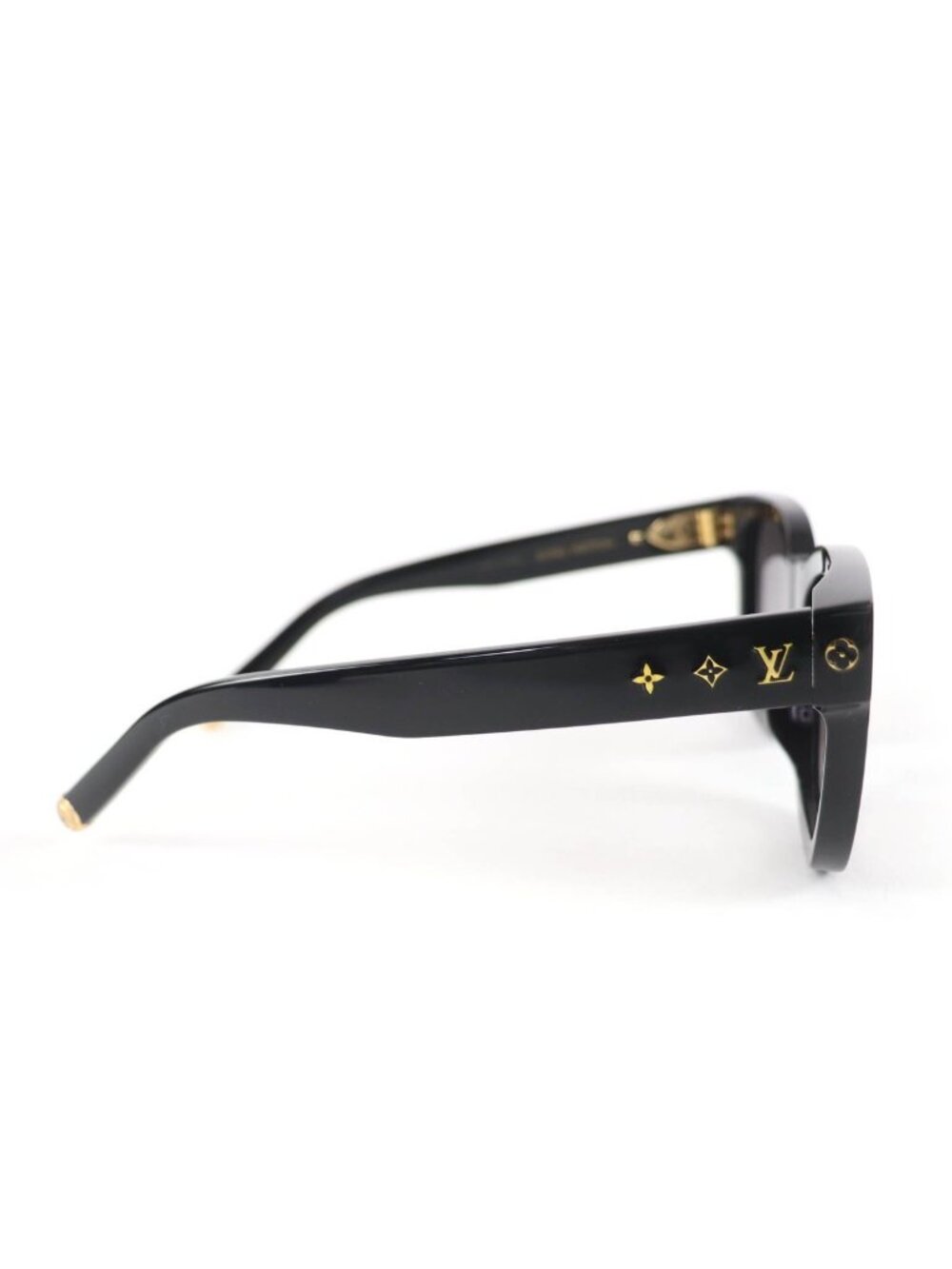 Louis Vuitton Sunglasses My Monogram Square Black Gold - Picture 6 of 11